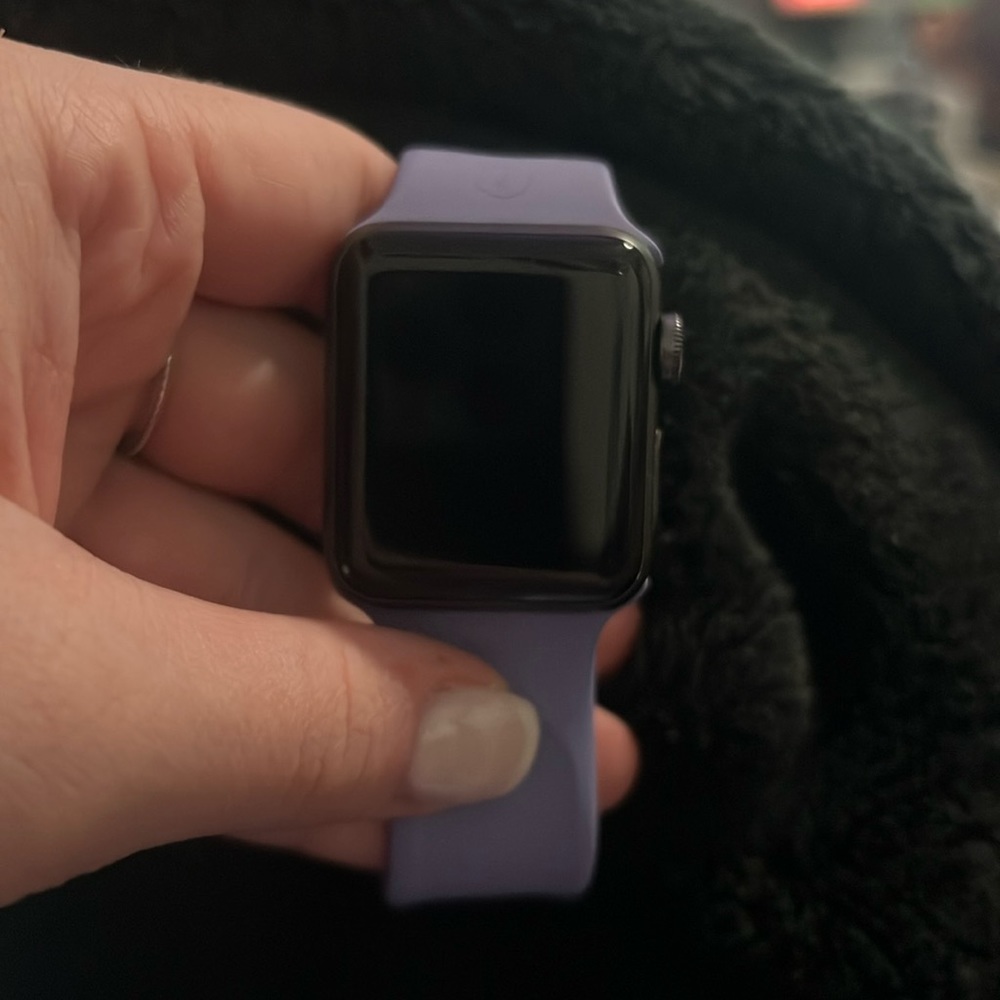 Apple Watch Series 3 with GPS 38 mm in space grey